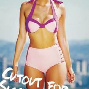 YMI blue 2 piece swimsuit